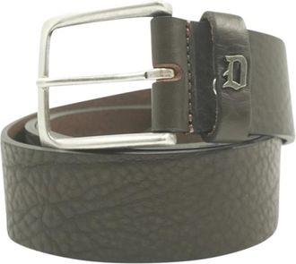 Dondup Leren Riem - unisex - Riemen - Bruin - 95 CM - Leer - Accessoires