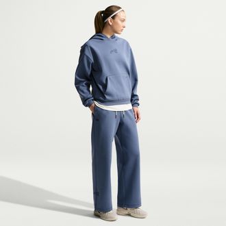 Nike Womens Caitlin Standard Issue Womens Dri-FIT Open-Hem Basketball Pants in Blue | IX3920-491