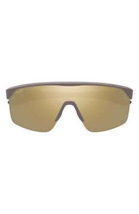 Maui Jim Paluna 99mm PolarizedPlus2 Semi-Rimless Sunglasses in Brown at Nordstrom