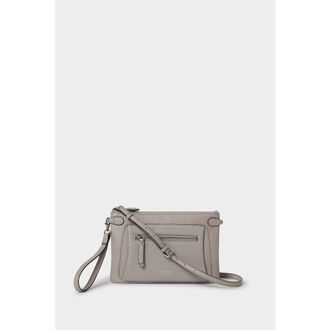 Osprey The Ruby Leather Crossbody Bag in Taupe at Nordstrom