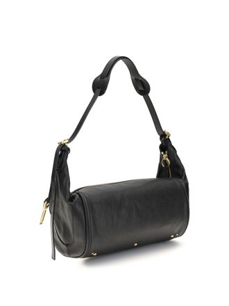 Chlo&eacute; Womens Shoulder Bag Paddington Black Calf Leather