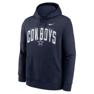 Nike Dallas Cowboys Club Nike Mens NFL Pullover Hoodie in Blue | NKDK41S7RD-L3P