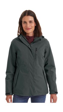 Killtec Outdoorjacke KILLTEC KOW 140 WMN JCKT, Damen, Gr. 38, gr&uuml;n, Oberstoff: 100% Polyester, Futter: 100% Polyester, Wattierung: 100% Polyester, Jacken Outd