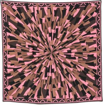 Pucci Iride-print Silk Scarf