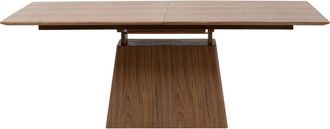 Kare Design Mesa extensible benvenuto rectangular nogal 200(50)x110cm