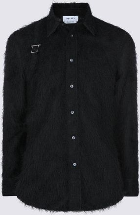 Alexander McQueen Shirts Blacks And Greys-Uomo