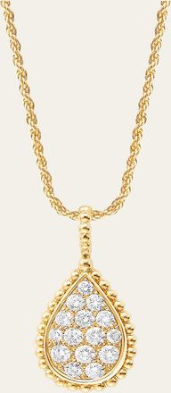 Boucheron Serpent Boheme Medium Motif Diamond Pendant Necklace