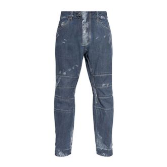 Dsquared2 Pantaloni in Denim con Effetto Vintage - - Jeans - Uomo - Blu - M