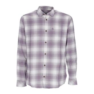 Carhartt Work in Progress Long Sleeve Button Shirt Misty Thistle - Heren - Casual Overhemden - Paars - S - Katoen - Overhemden