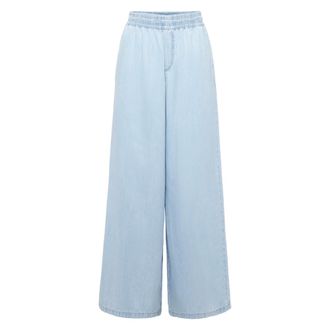 Drykorn Drykorn, Wide Trousers, female, Blue, Size: W29 L34 Ceiling Wide Trousers