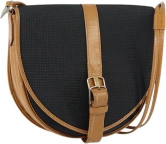 Saint Laurent Pre-owned Cross Body Bags, female, Black, Size: ONE SIZE Pre-owned Plastic Cross Body Bag