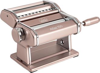 Marcato Atlas 150 Pasta Machine with Cutter, Hand Crank, and Instructions, Made in Italy