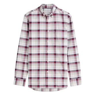 Tommy Hilfiger Heritage Oxford Medium Check - Heren - Casual Overhemden - Veelkleurig - L - Overhemden