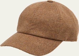 Varsity x Loro Piana Mens Cashmere Baseball Cap