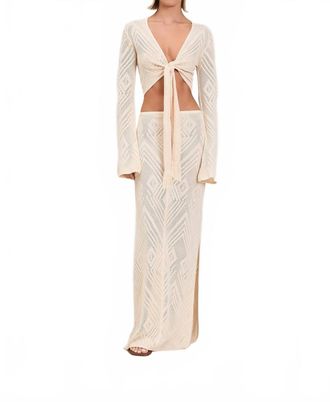 Devon Windsor Vale Top In Vanilla