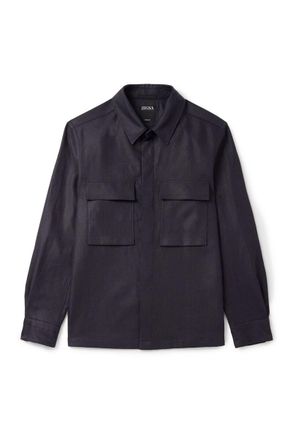 Ermenegildo Zegna Linen-Twill Overshirt