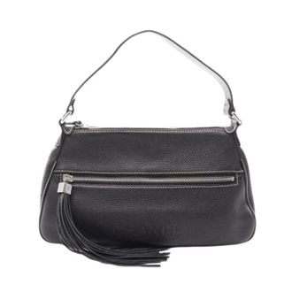 Chanel Pre-owned Vintage Shoulder Bag - Dames - Pre-owned - Zwart - Maat: ONE Size Leer