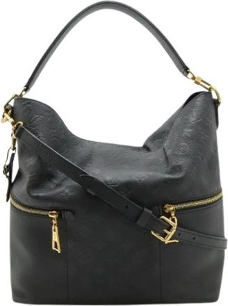 Louis Vuitton Pre-owned Shoulder Bags, female, Black, Size: ONE SIZE Pre-owned Canvas Shoulder Bag