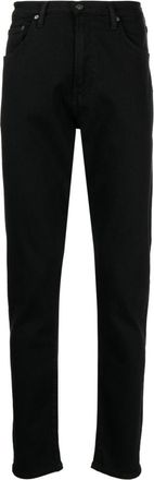 Citizens Of Humanity logo-patch slim-cut jeans - men - Cotton/Lyocell/Rayon/Spandex/Elastane - 30 - Black