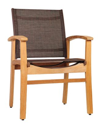 Amazonia Teak Teak Outdoor Patio Brown Dining Chair