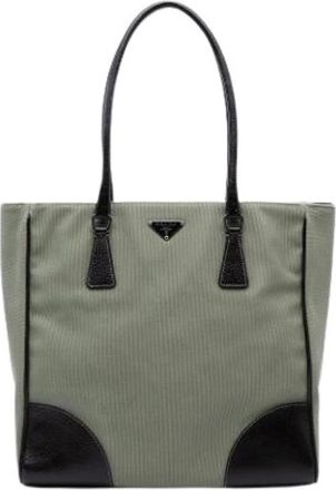 Prada Pre-owned Tote Bags, female, Gray, Size: ONE SIZE Pre-owned Tote Bag