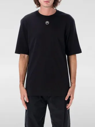 Marine Serre T-shirt in cotone con logo Marine Serre