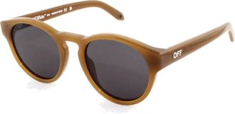 Off-white Occhiali da sole Oakland bianco sporco