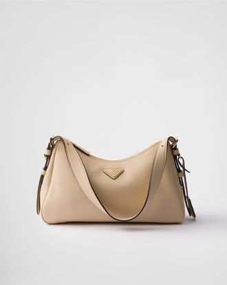 Prada Aimée medium leather shoulder bag