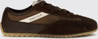 Alexander McQueen McQueen Bicolor Boxe Sneakers in Leather and Suede with Rubber Sole