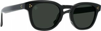 Raen Optics Mens Squire S762 Polarized Sunglasses In Recycled Black / Green