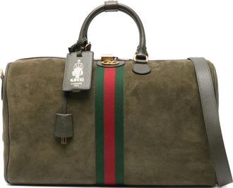 Gucci medium Savoy duffle bag - Green