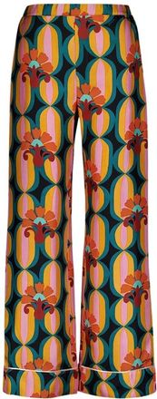 La DoubleJ Dames, Broeken, Veelkleurig, Maat: M Zijde