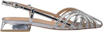 Alma En Pena Rhinestone cage sandals - Dames - Sandalen - Grijs - 38 EU - Schoenen