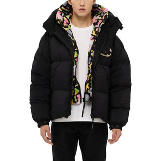 AlphaStyle Doodle Camo Kudu [Limted Edition] in Black at Nordstrom, Size Xx-Large