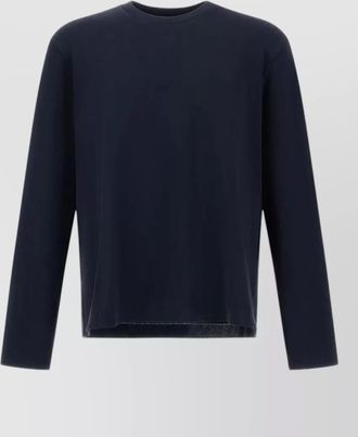 Herno long sleeves crew neck plain knit top