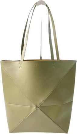 Loewe Pre-owned Tote Bags, female, Green, Size: ONE SIZE Pre-owned Tote Bag