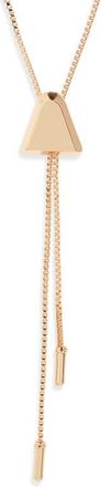 Open Edit Bolo Necklace in Gold at Nordstrom