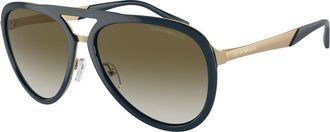 Emporio Armani EA2145 33598E Mens Sunglasses Blue Size 59