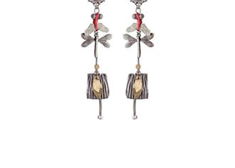 Ayala Bar Womens Arvaia Earrings In Metal Bloom