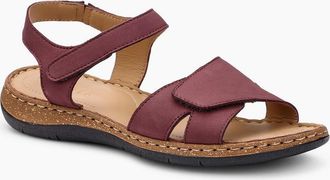 Hotter Womens Piya Womens Wide Fit Sandals - Red - Size: 3