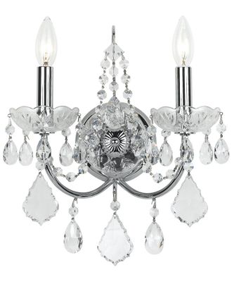 Crystorama 2-Light Imperial Sconce