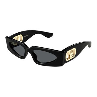 Valentino Vg0001S Sunglasses - female - Valentino - Sunglasses - Black - 53 MM - Accessories