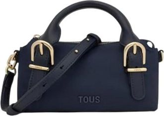 Tous Tous, Tassen, Dames, Blauw, ONE Size, Nylon, Blauwe Nylon Dames Handtas