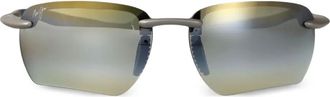 Maui Jim Occhiali da sole Hookipa Ultra G con montatura a giorno - Oro