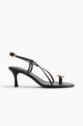H&M Sandaletten mit Absatz - Schwarz