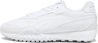 Puma Blktop Rider Leather White Glacial Gray 393823-01