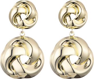Adornia Double Knot Drop Earrings in Gold at Nordstrom Rack