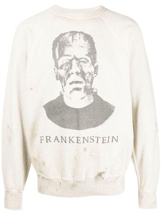 Saint Mxxxxxx Felpa Saint Michael Frankenstein - Grigio