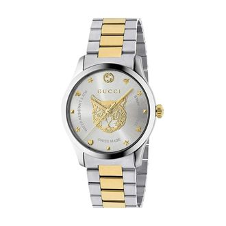 Gucci G-Timeless 38mm Horloge - unisex - Horloges - Grijs - ONE Size - Accessoires