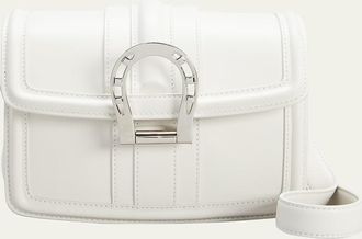 Gabriela Hearst Lucky Buckle Lambskin Shoulder Bag